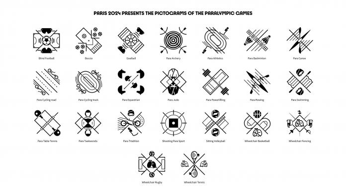 Pictograms of the Paris 2024 Paralympic Games