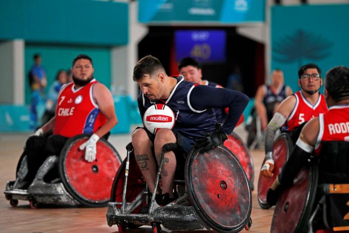 Rugby en silla de ruedas estados unidos chile