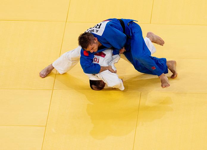 Two make judokas are in action at the Tokyo 2020 Paralympics.