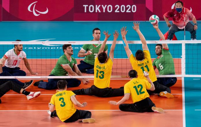 Two sitting volleyball teams compete at Tokyo 2020