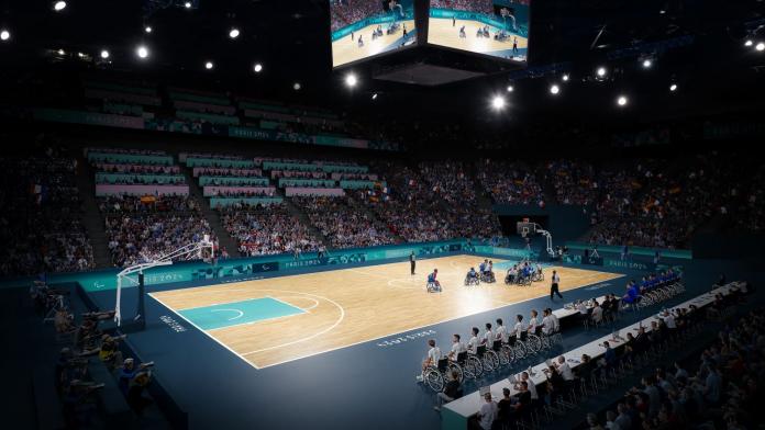 Bercy Arena will stage wheelchair basketball competition at Paris 2024