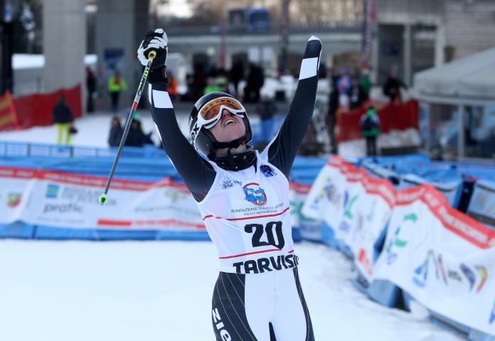 Andrea Rothfuss at the Tarvisio 2017 World Para Alpine Skiing Championships.