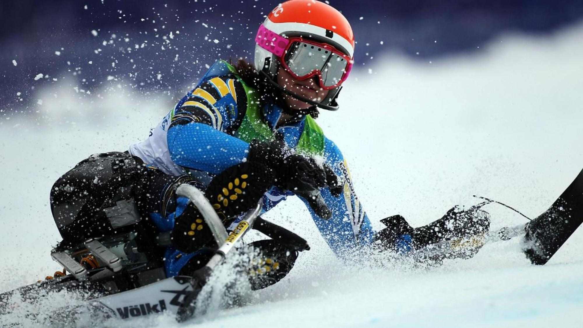 Tested athlete in alpine skiing in Vancouver Paralympics games