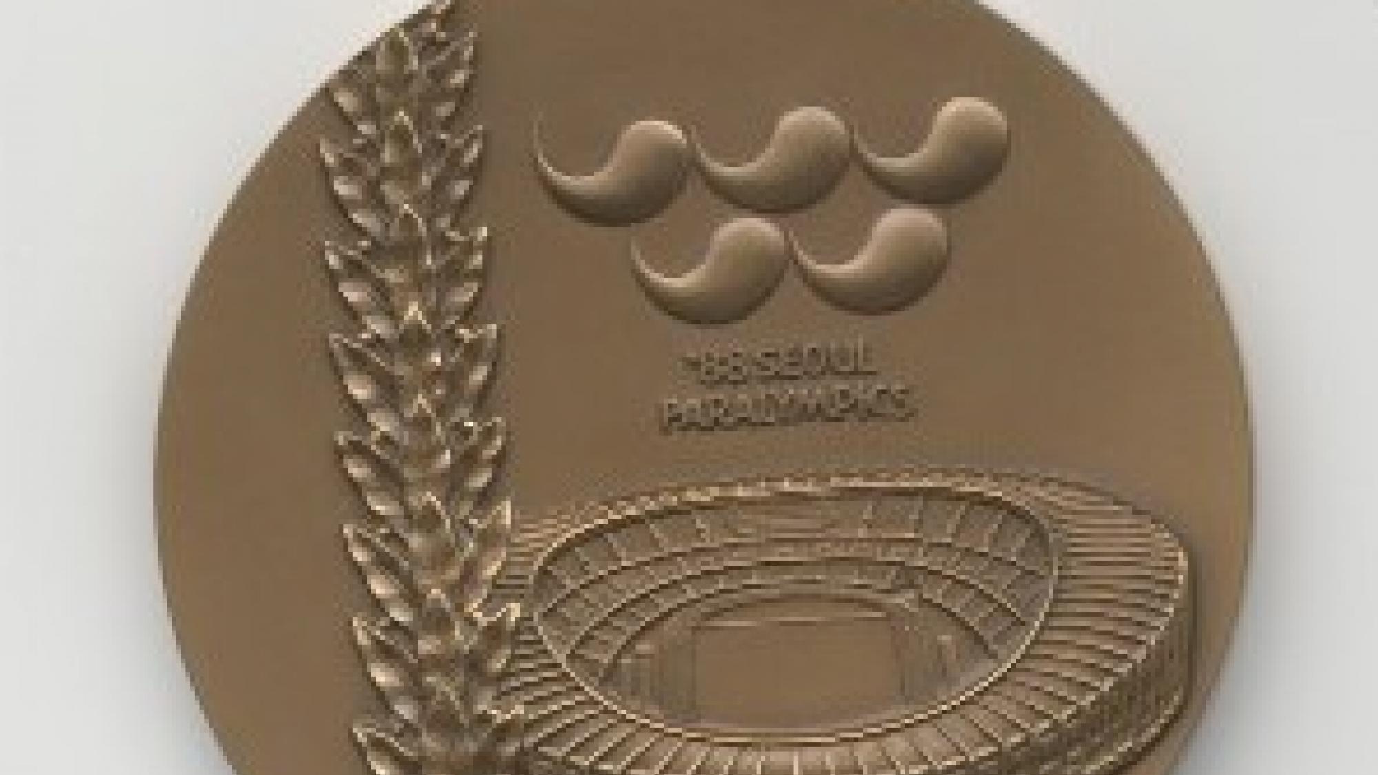 Medal Paralympic Games Seul 1988