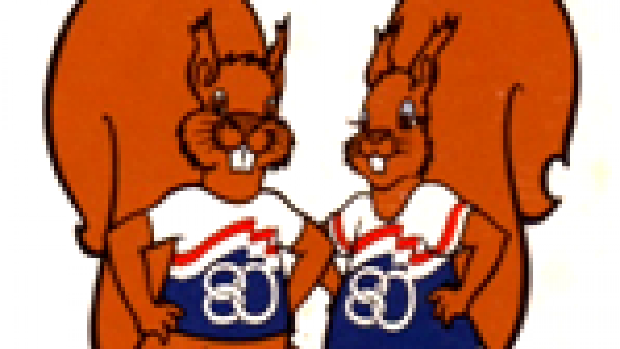 Two squirrels
