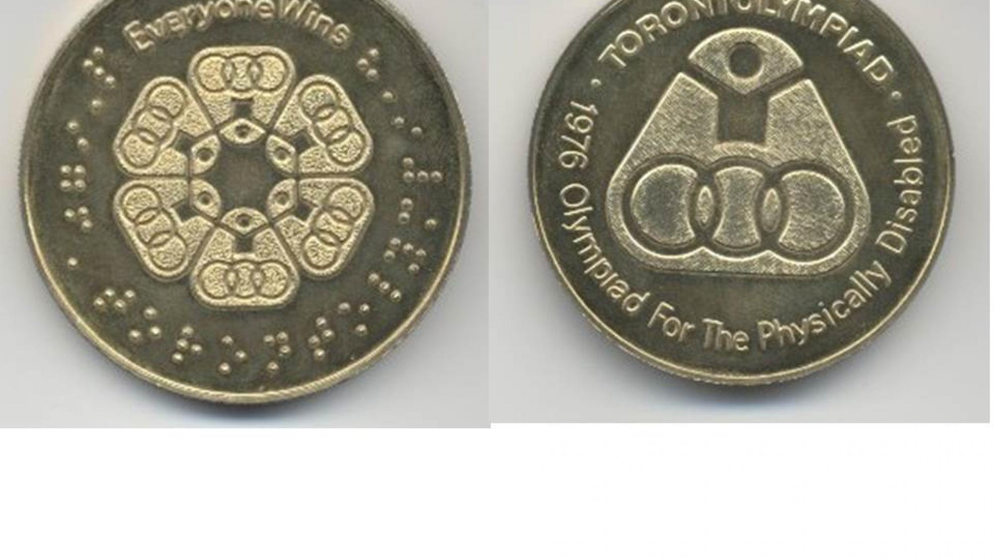 Toronto 1976 Paralympic medals