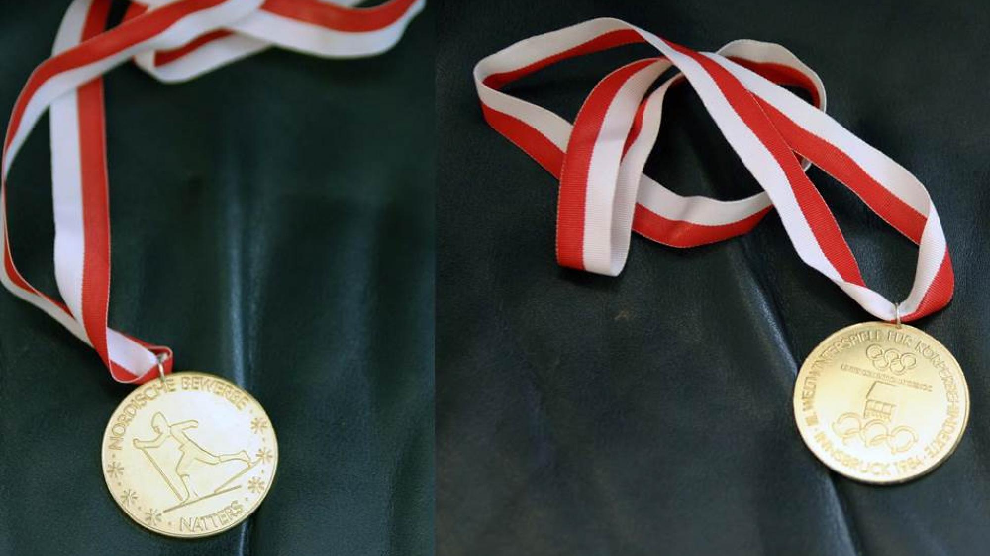 Innsbruck 1984 Paralympic Winter medals