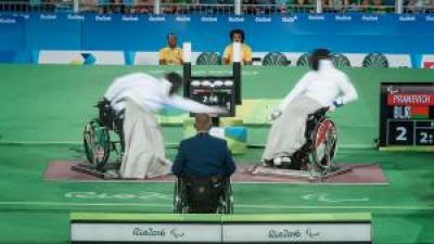 Wheelchair Fencing logo