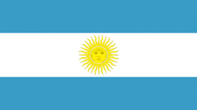 Argentina flag square