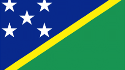 Salomon Islands Flag