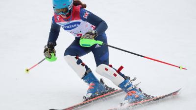 female Para alpine skier Menna Fitzpatrick 