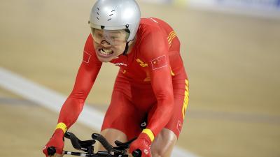 Chinese cyclist Li Zhangyu