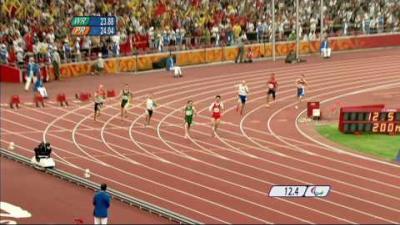 Men's 200m T37 - Beijing 2008 Paralympic Games