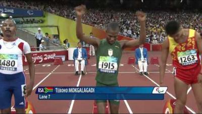 Men's 100m T35 - Beijing 2008 Paralympic Games