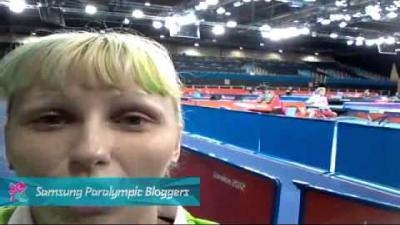 Mateja Pintar - My 5th blog-competition arena, Paralympics 2012