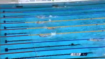Swimming - Men's 100m Backstroke - S11 Final - London 2012 Paralympic Games