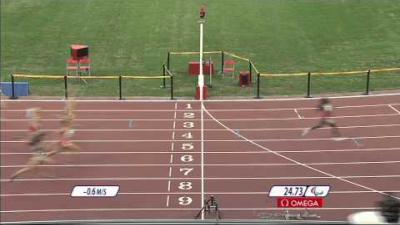 Women's 200m T46 - Beijing 2008 Paralympic Games