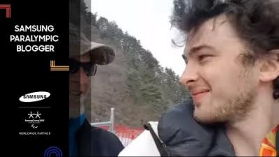 Samuel de Ceccatty | Snowboarding with Brenna Huckaby | Samsung Paralympic Blogger |PyeongChang 2018