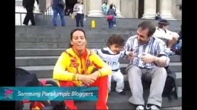 Teresa Perales - Day with my family, Paralympics 2012