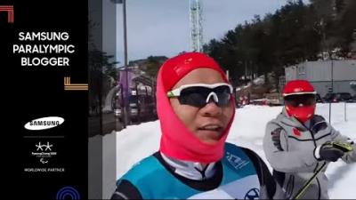 Bitao Huang | Men's 7.5 km Cross-Country Skiing  | Samsung Paralympic Blogger | PyeongChang 2018