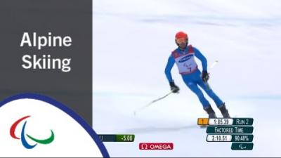 Giacomo BERTAGNOLLI|Men's Giant Slalom Runs 1&2|AlpineSkiing|PyeongChang2018 Paralympic Winter Games