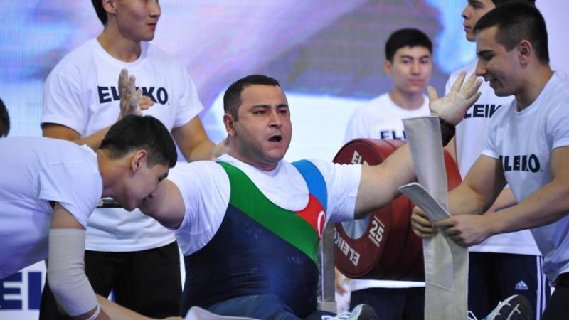 Elshan Huseynov, Powerlifting, Azerbaijan, Almaty 2015