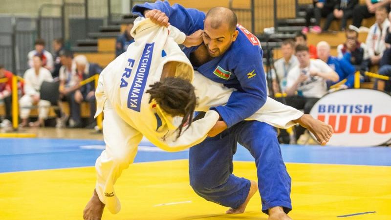 Azerbaijani judoka Rovshan Safarov 