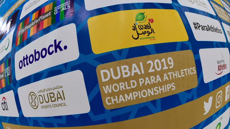 Dubai 2019 World Para Athletics Championships' logo