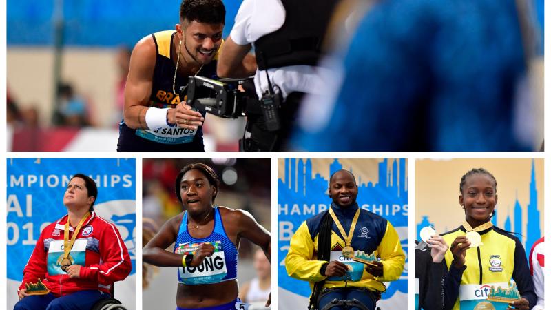 Photos of five standout athletes from Dubai 2019