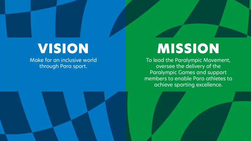 Magazine page showing IPC's mission and vision statements