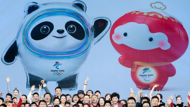Mascots of the 2022 Olympic and Paralympic Winter Games