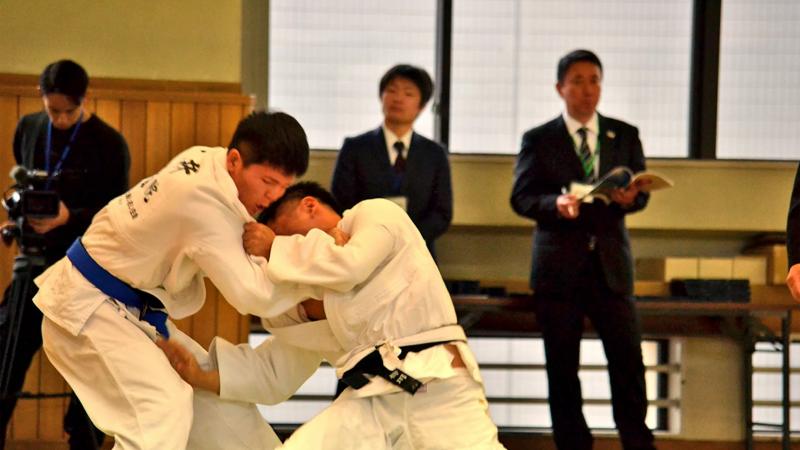 Japanese judoka Takamasa Nagai