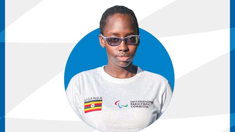 Sponsored graphic with Ugandan woman