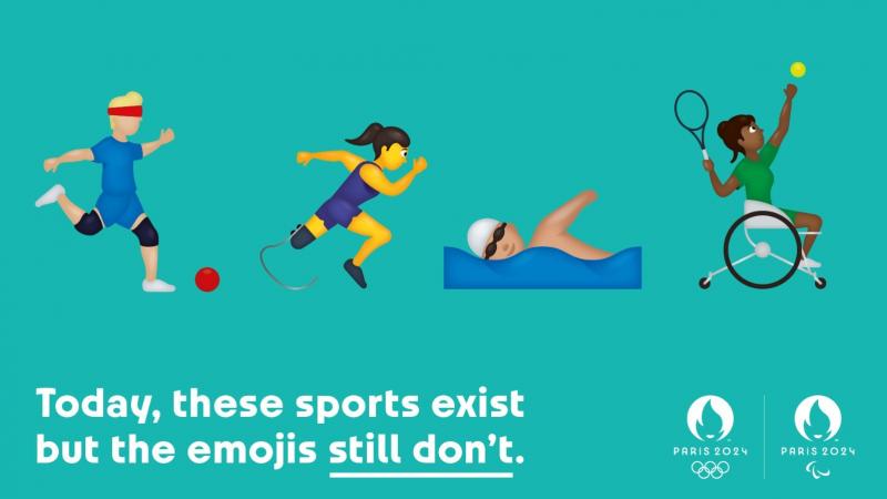 Para sport emojis