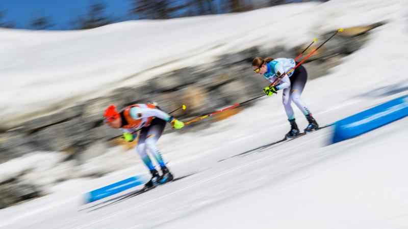 Clara Klug competing at PyeongChang 2018