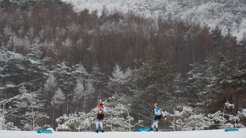 Clara Klug competing at PyeongChang 2018