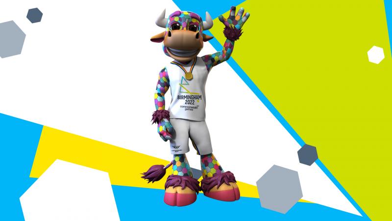 Perry the Mascot for the Birmingham 2022 Commonwealth Games