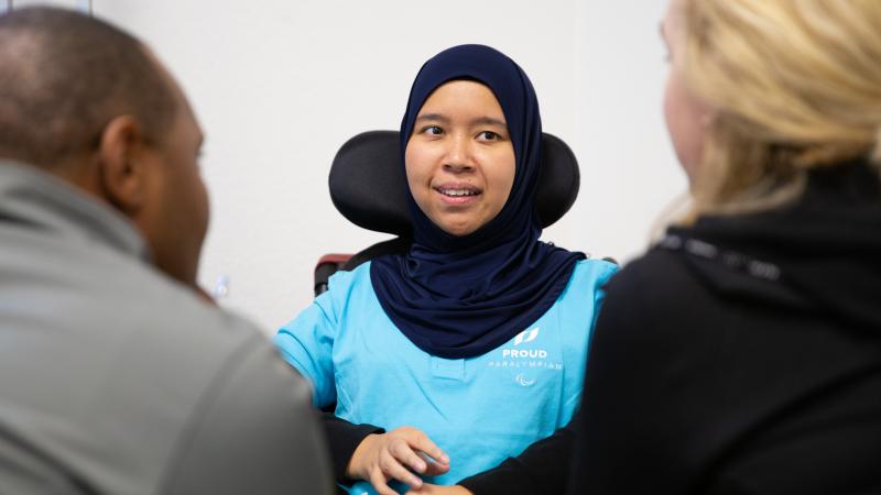 Nurulasyiqah Mohammad Taha as a Proud Paralympian