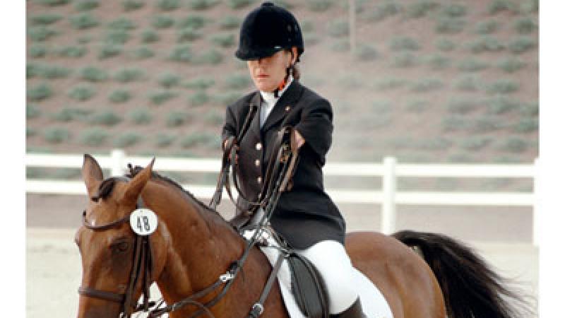 Rider on her horse at Atlanta 1996 Games