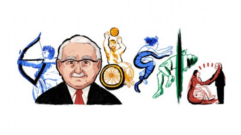 Professor Sir Ludwig Guttmann’s Doodle on 122nd birthday