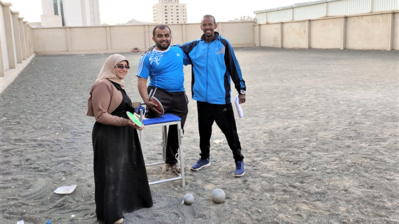 Yemen Paralympic team athletes
