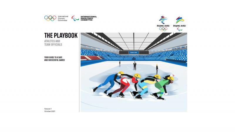 Beijing 2022 Playbook_Athletes and Team Officials cover page
