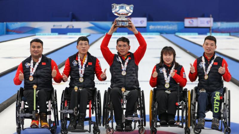 China Wheelchair Curling