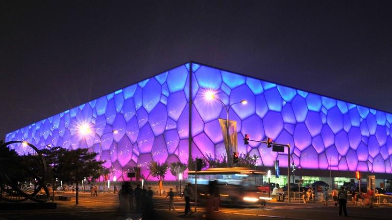 Photo of the Water Cube