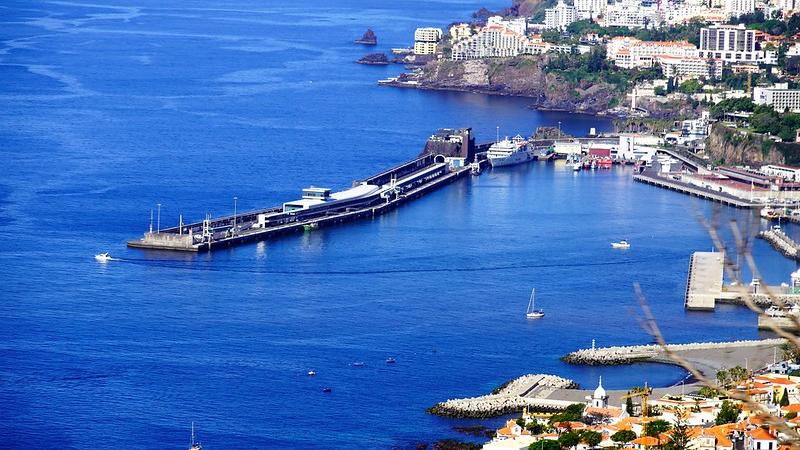 A view of Funchal, capital of Madeira Island