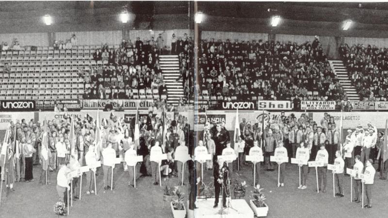 File photo of the Opening ceremony of the 1976 Paralympic Winter Games