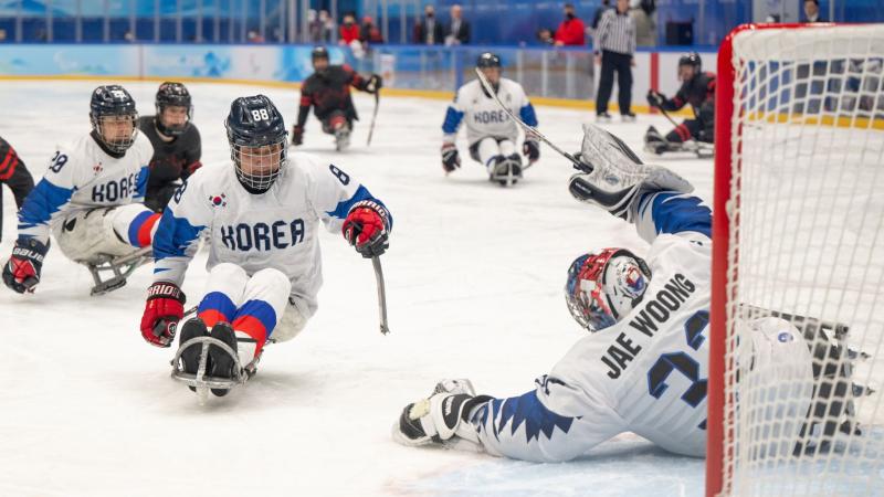 Coach Kim Tae-ho has helped South Korea win their first Paralympic medal at PyeongChang 2018 Games before claiming a fourth place at the Winter Paralympics in Beijing. 