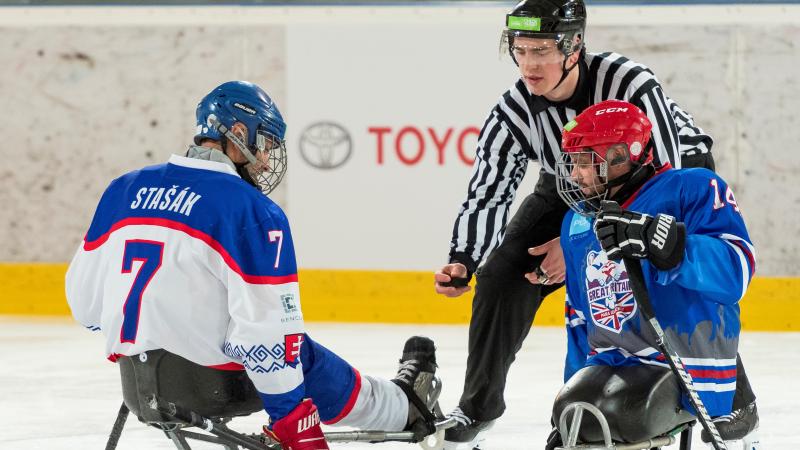 Team Great Britain in action in a B-Pool World Championships game in Berlin in 2019. 