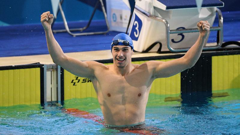 Italian Paralympic star Simone Barlaam will lead the local challenge that will have a 65-strong team at the second leg of Citi Para Swimming World Series.