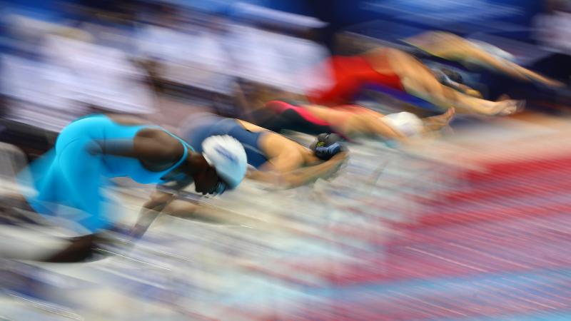 Husnah Kukundakwe from Uganda in action at the London 2019 World Championships.